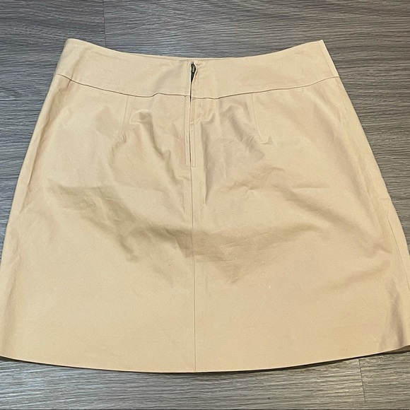 4 Bebe Brown Mini Skirt w Ruffle - Picture 5 of 5